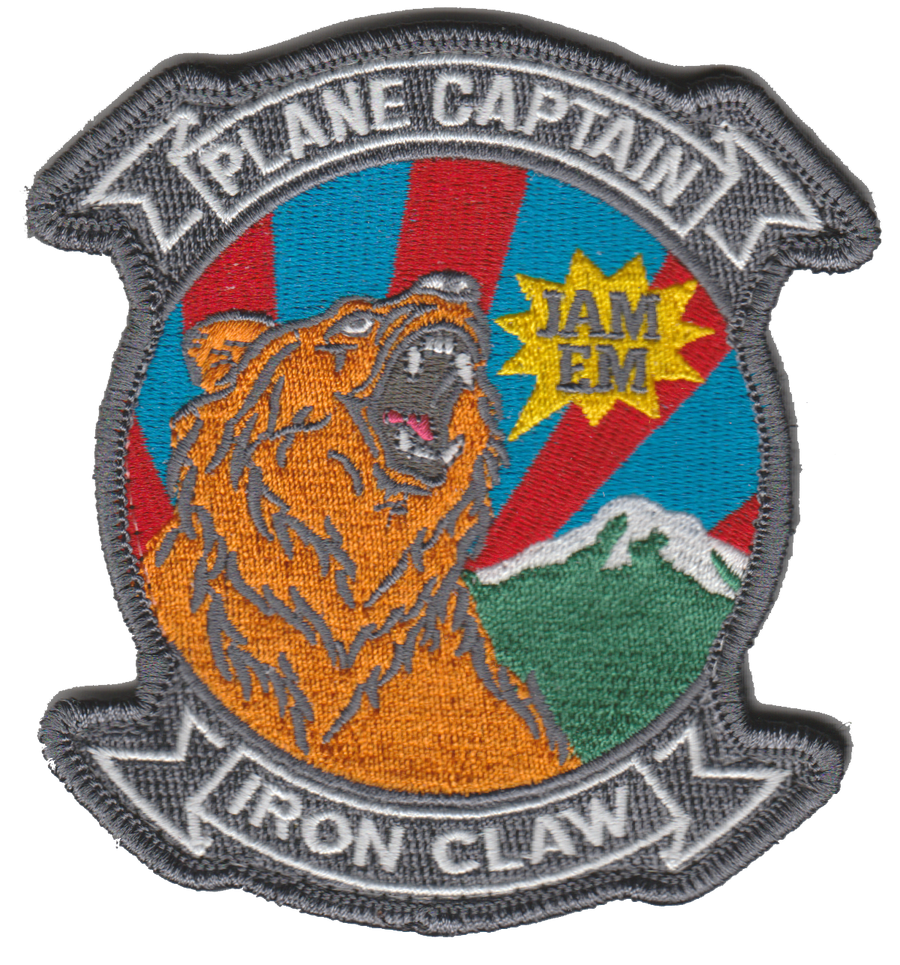 Official VAQ-136 Gauntlets Plane Captain Patch