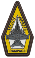 Official VAQ-138 Yellow Jackets EA-18G Leather patches