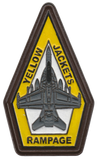 Official VAQ-138 Yellow Jackets EA-18G Leather patches