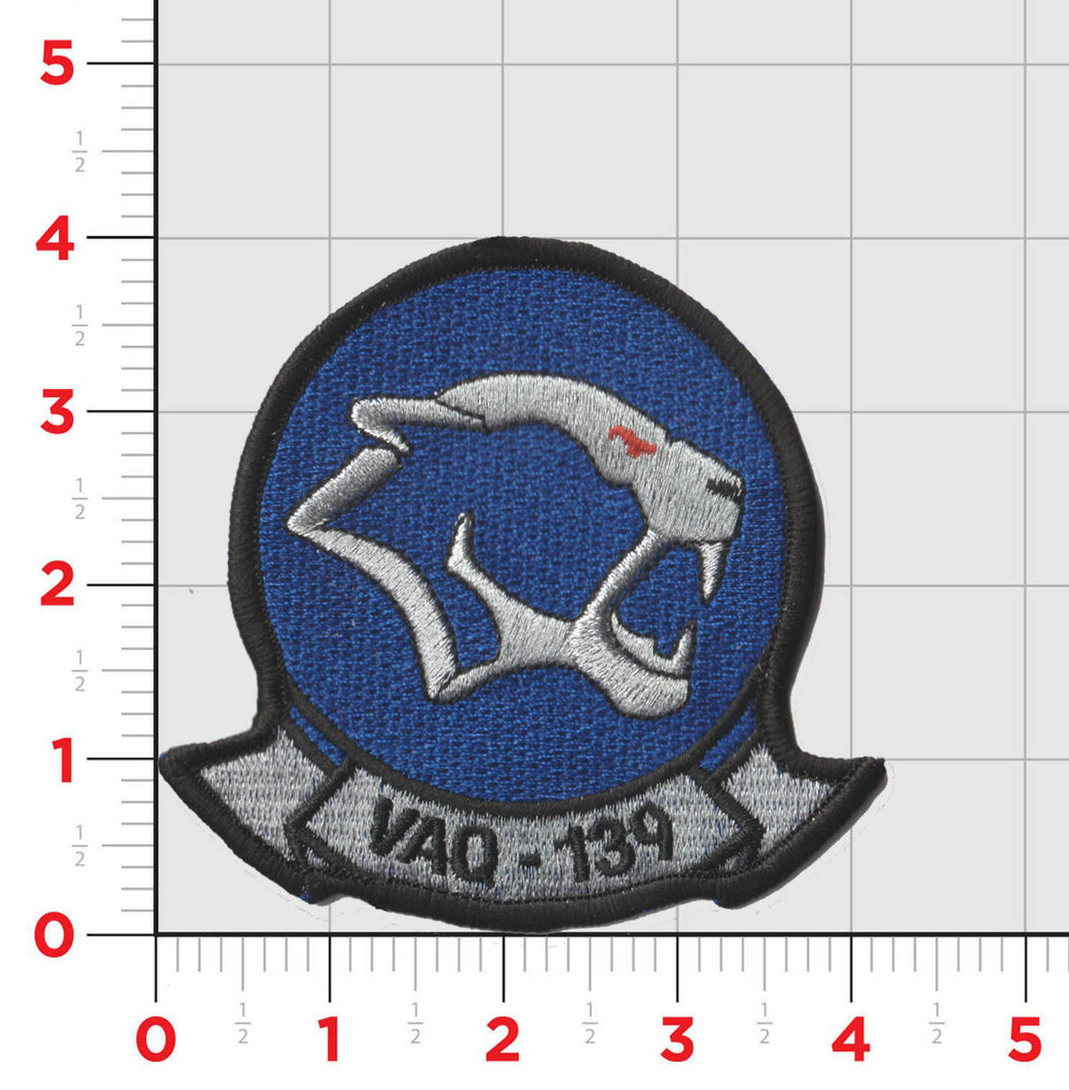 Officially Licensed US Navy VAQ-139 Cougars Chest Patch