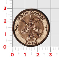 Official US Navy VAQ-139 Cougars Shoulder Patch