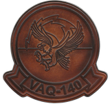 Officially Licensed US Navy VAQ-140 Patriots Leather Patches