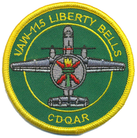 Official US Navy VAW-115 Liberty Bells Shoulder Patch