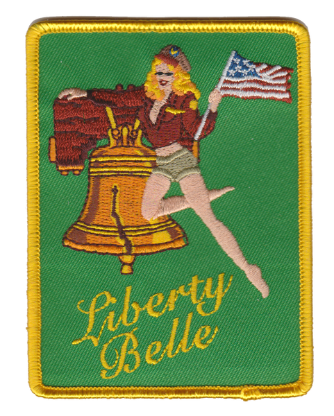 Official US Navy VAW-115 Liberty Belle Nose Art Girl Patch