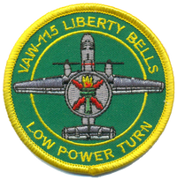 Official US Navy VAW-115 Liberty Bells Shoulder Patch