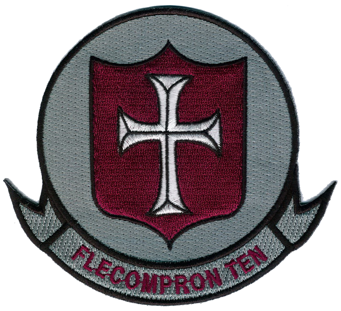 Officially Licensed US Navy FLECOMPRON VC-10 Challengers Patch