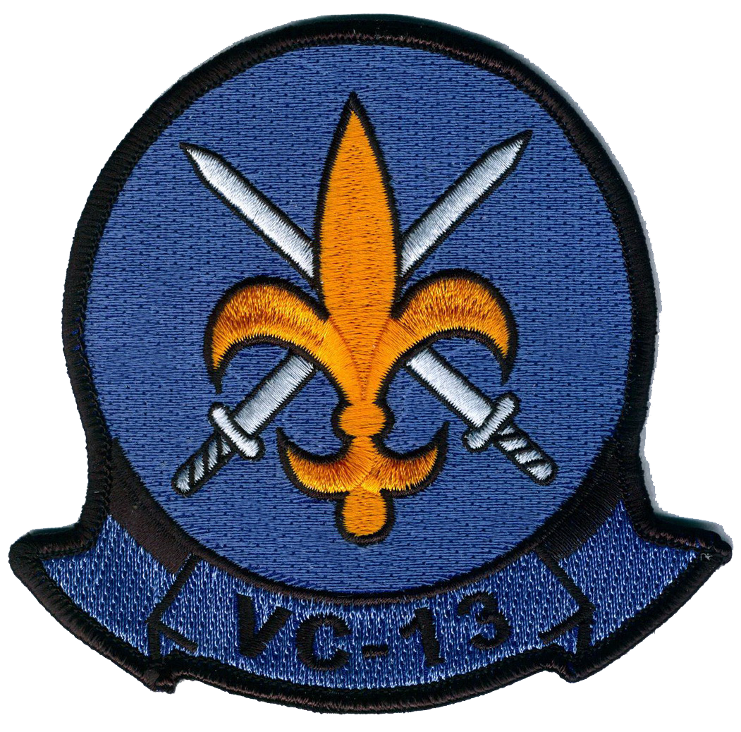 Officially Licensed US Navy FLECOMPRON VC-13 Saints Patch