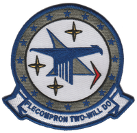 Officially Licensed US Navy FLECOMPRON VC-2 Blue Falcons Patch