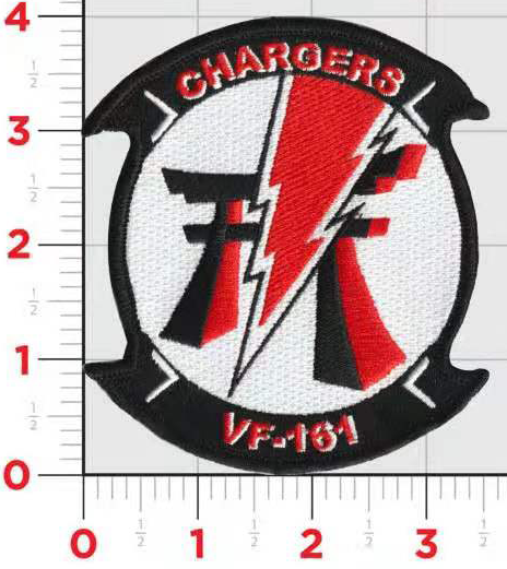 Officially Licensed US Navy VF-161 Chargers Patch