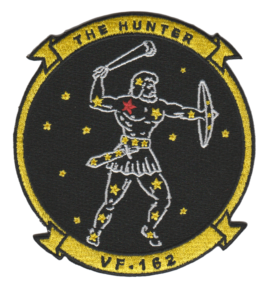 Officially Licensed US Navy VF-162 Hunters Patch