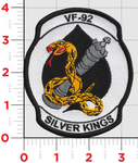 Officially Licensed US Navy VF-92 Silver Kings Patch