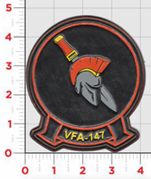 Officially Licensed US Navy VFA-147 Argonauts Leather Patch