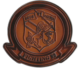 Officially Licensed US Navy VFA-32 Swordsmen Leather Patch