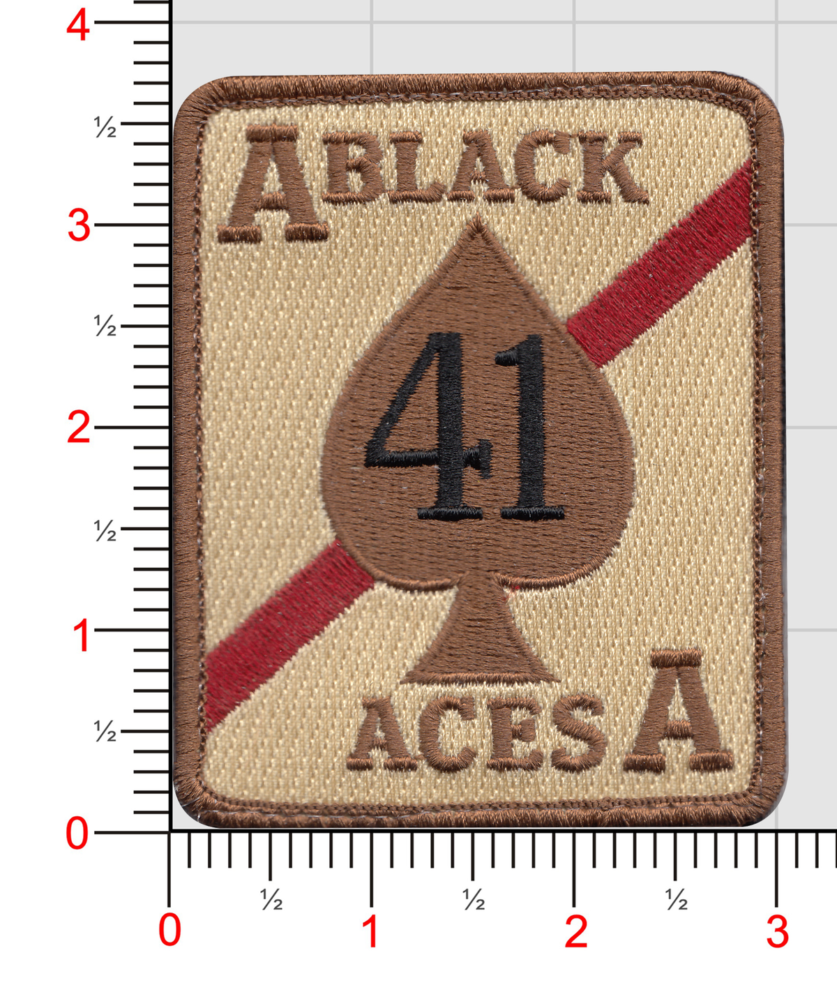 Officially Licensed US Navy VF-41 / VFA-41 Black Aces Squadron Patches