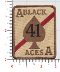 Officially Licensed US Navy VF-41 / VFA-41 Black Aces Squadron Patches