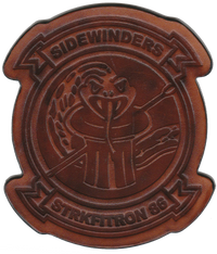 Officially Licensed US Navy VFA-86 Sidewinders Leather Patch
