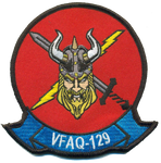 Official US Navy VFAQ-129 Vikings Patch