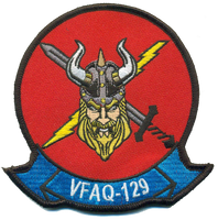 Official US Navy VFAQ-129 Vikings Patch