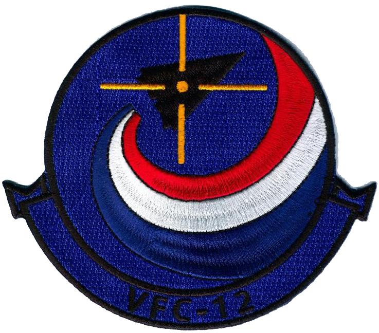 Officially Licensed US Navy VC/VFC-12- Fighting Omars Patch