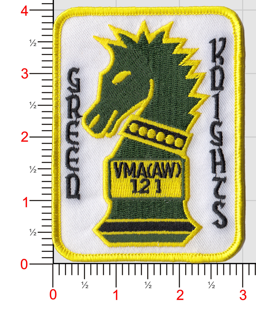 Officially Licensed USMC VMA(AW)-121 Green Knights Patch