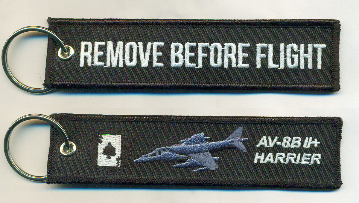 VMA-231 Ace of Spades REMOVE BEFORE FLIGHT Key Rings