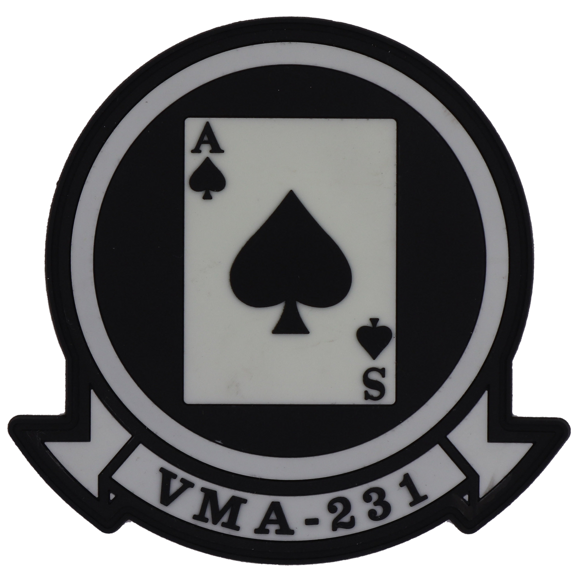 Officially Licensed USMC VMA-231 Ace of Spades Squadron Patches