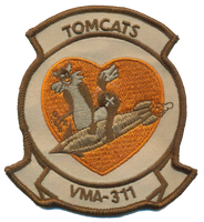 Officially Licensed USMC VMA-311 Tomcats 2018 Patch