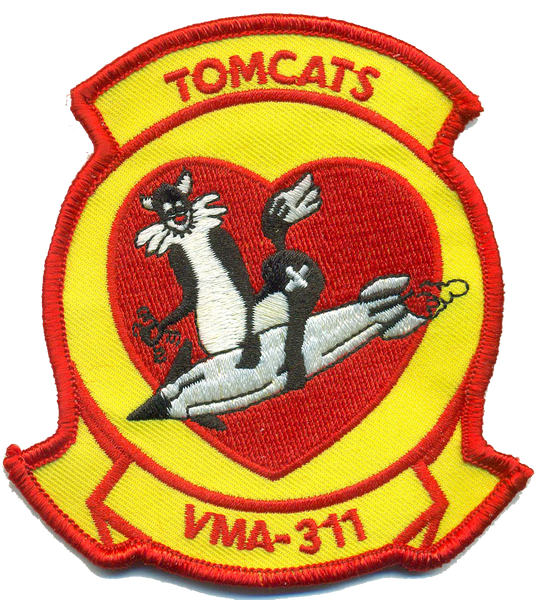 Officially Licensed USMC VMA-311 Tomcats 2018 Patch