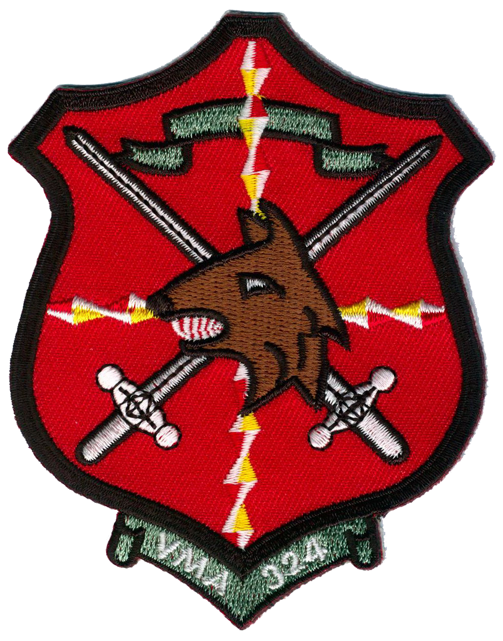 Officially Licensed USMC VMA-324 Devil Dogs Patch