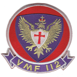 Officially Licensed USMC VMF-112 Cowboys (Crusader Patch)