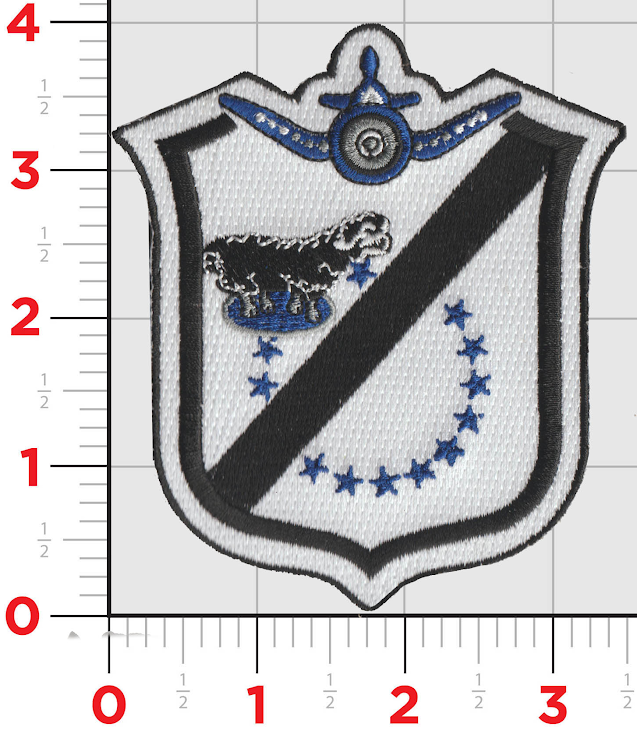 Officially Licensed USMC VMF-214 Blacksheep Patch