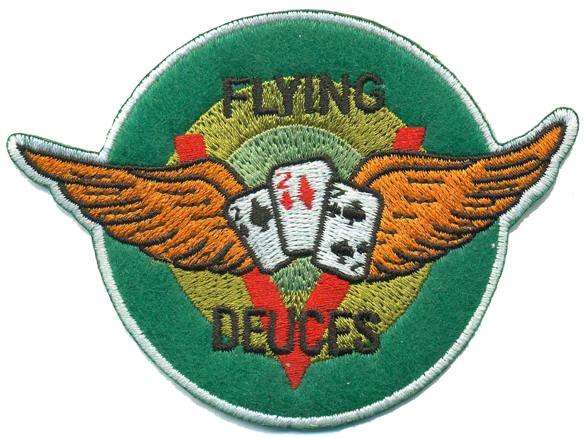 Officially Licensed USMC VMF-222 Flying Deuces Patch