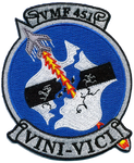 Officially Licensed USMC VMF-451 Warlords Patch