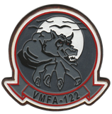 Officially Licensed USMC VMFA-122 Werewolves Leather Patches