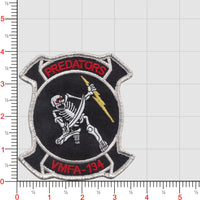 Officially Licensed USMC VMFA-134 Predators Patch