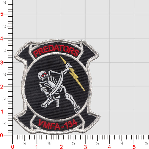 Officially Licensed USMC VMFA-134 Predators Patch