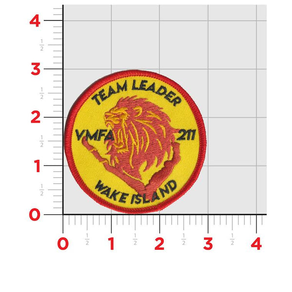 VMFA-211 Wake Island Avengers - Team Leader Patch