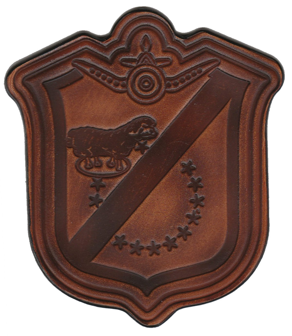 Officially Licensed USMC VMFA-214 Blacksheep Squadron Leather Patches