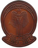 Officially Licensed USMC VMFA-235 Death Angels Leather Patch