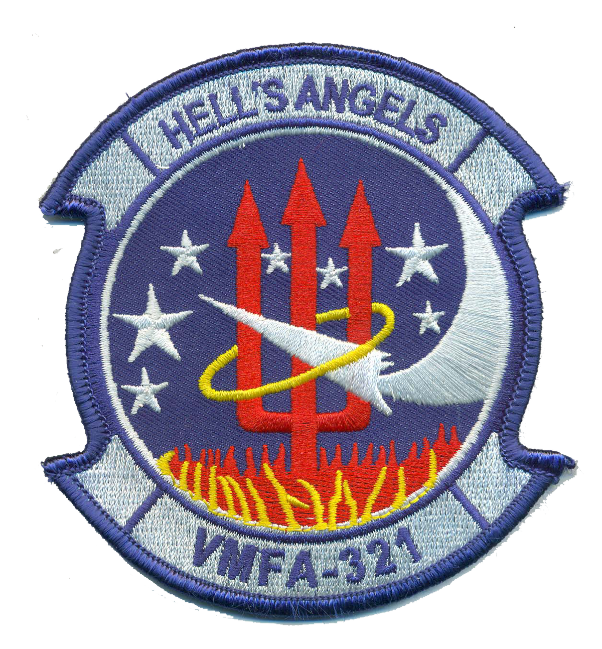Officially Licensed USMC VMFA-321 Hell's Angels Patch