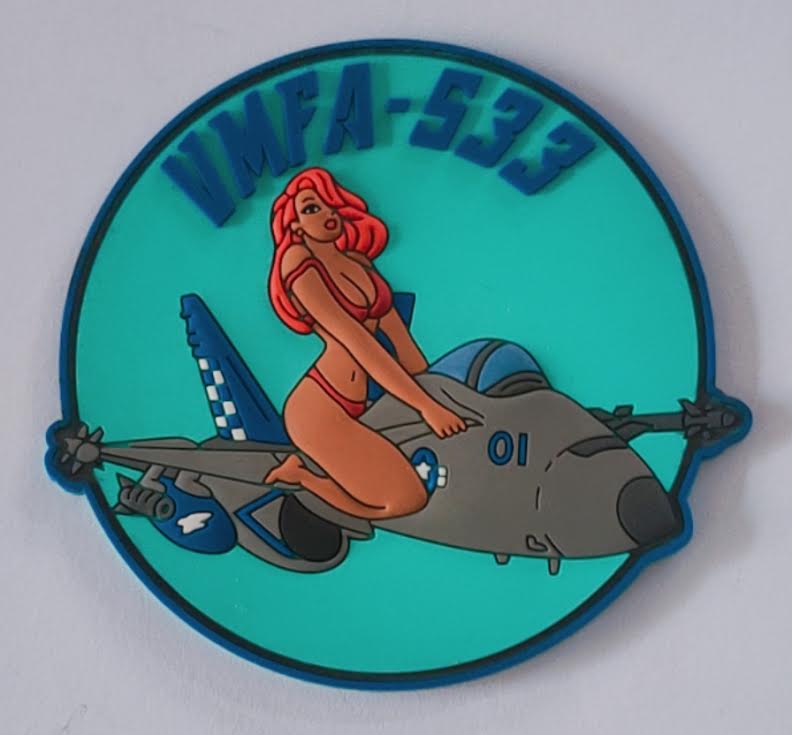 VMFA-533 Hawks PVC Patch