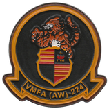 Officially Licensed USMC VMFA(AW)-224 Bengals Leather Patches