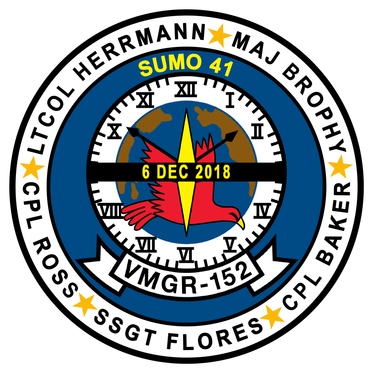 VMGR-152 Sumos Memorial Patch