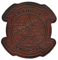 Officially Licensed USMC VMGR-234 Rangers Leather Patch