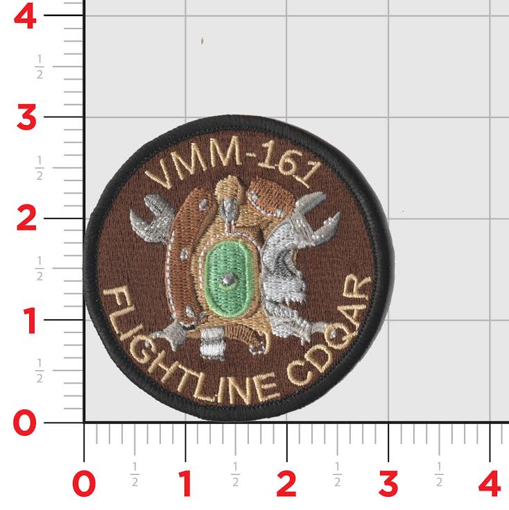VMM-161 Greyhawks Flightline Qual Patches