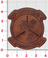 Officially Licensed USMC VMM-161 Greyhawks Leather Squadron Patch