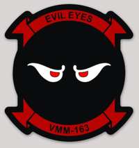 VMM-163 Evil Eyes Sticker