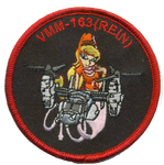 VMM-163(REIN)  Evil Eyes Genie Shoulder Patch