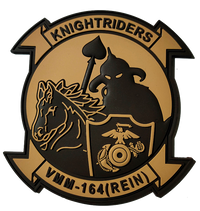 Official VMM-164 (REIN) Knightriders 15th MEU PVC Patch