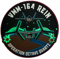 VMM-164 Knight Riders REIN Operation Octave Quartz PVC Patch